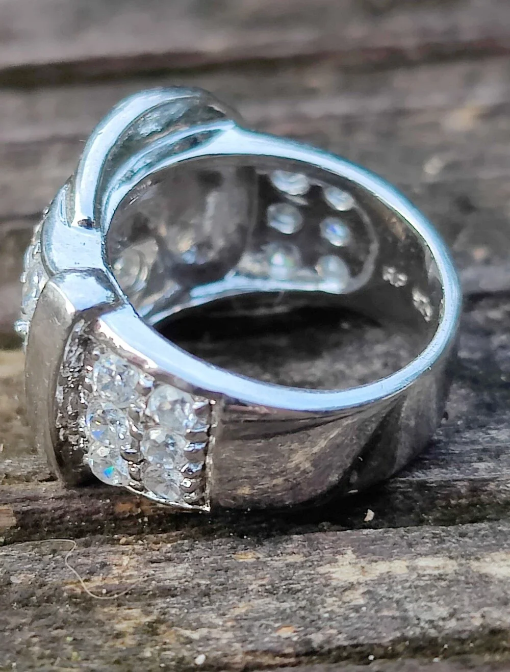 🔥 Heavy Sterling Silver 925 RF Belt Buckle Ring